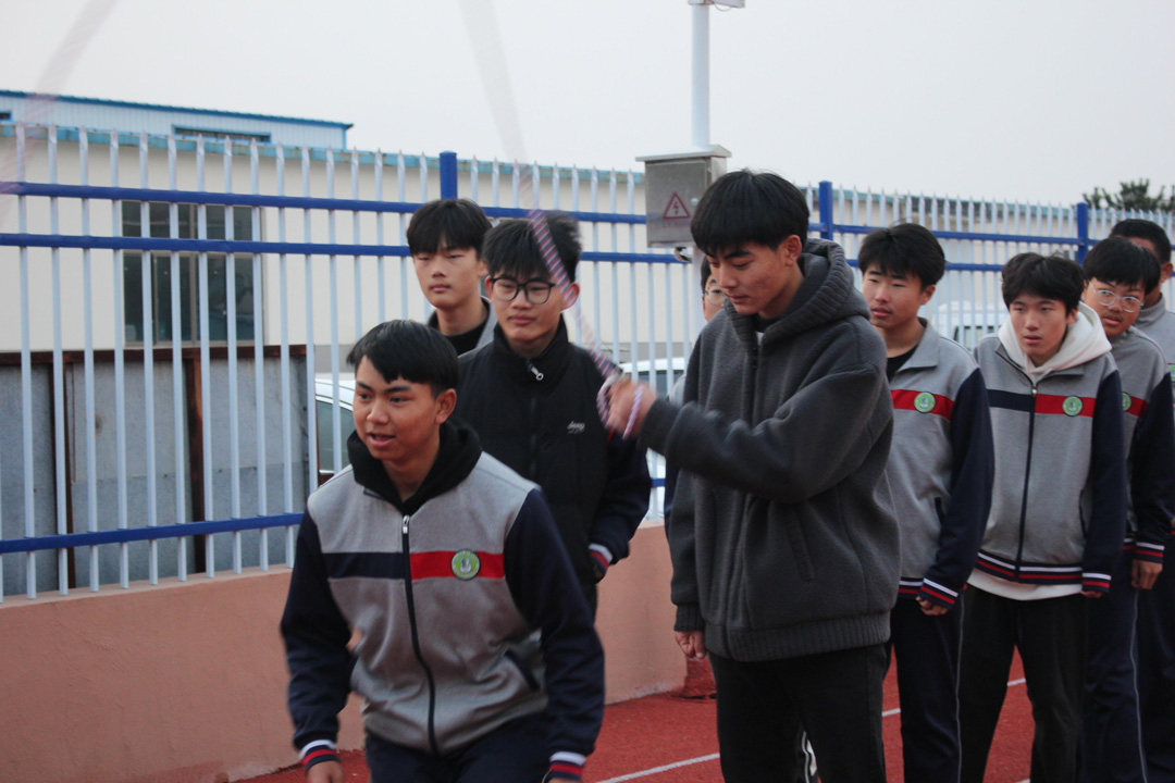 绳彩飞扬 活力无限——威海明德职专跳大绳预赛圆满落幕