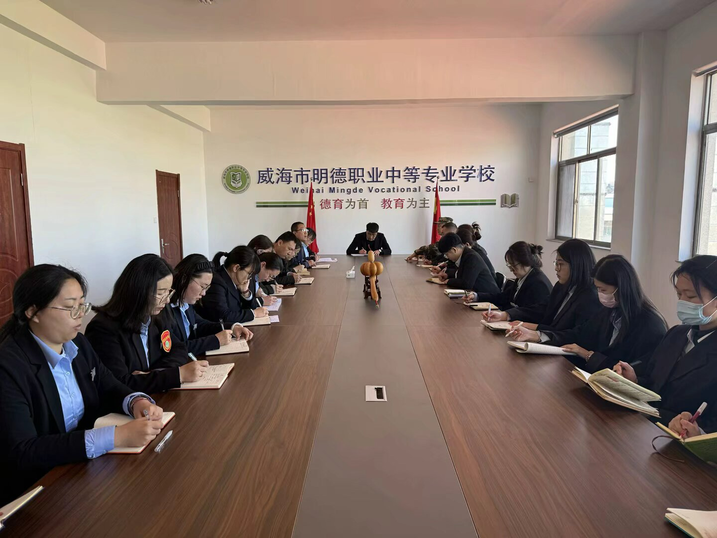 严谨以行，笃学致远——明德职专期中考试纪实