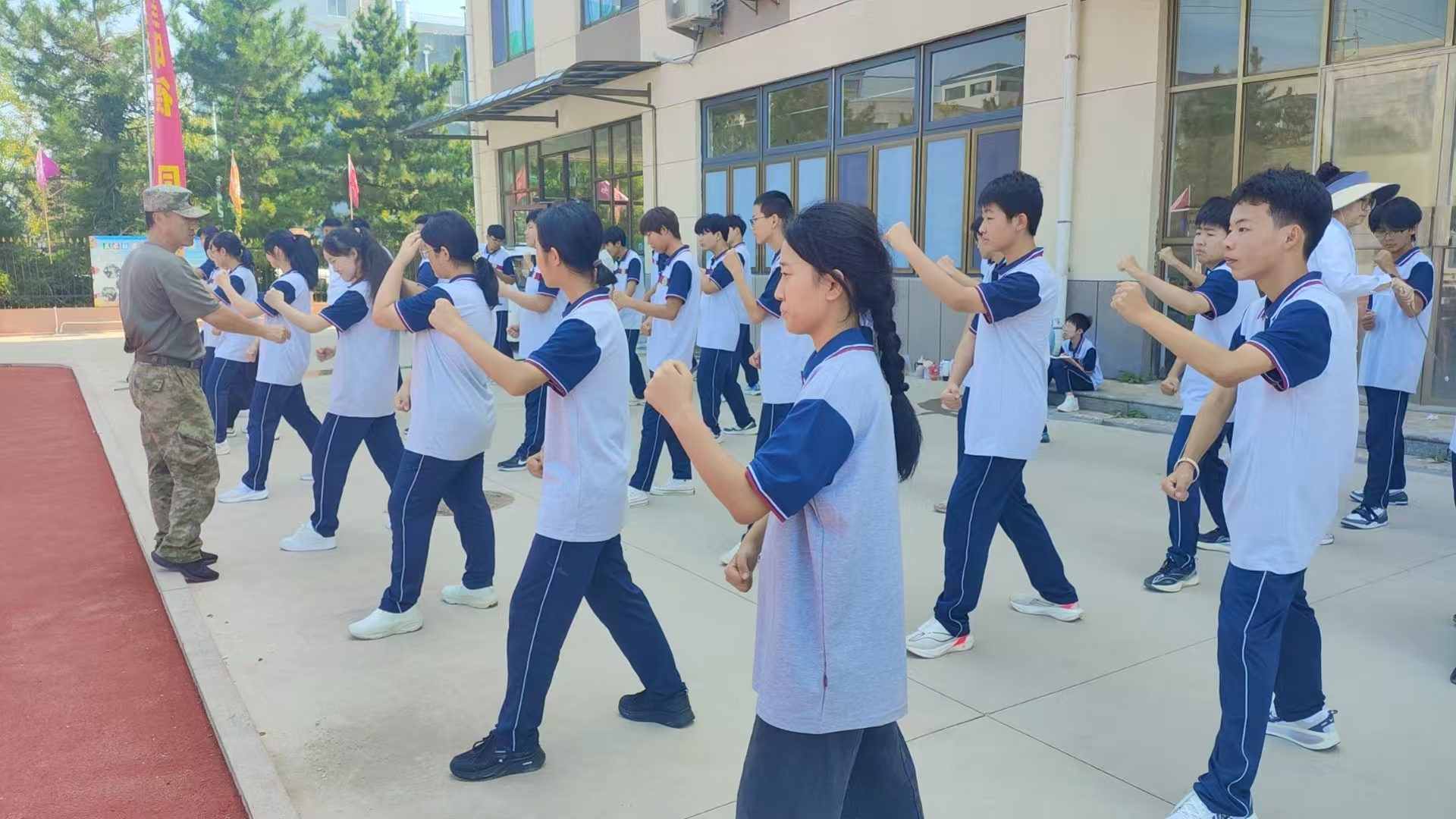 砺少年之志 | 明德职专军训日记（二）