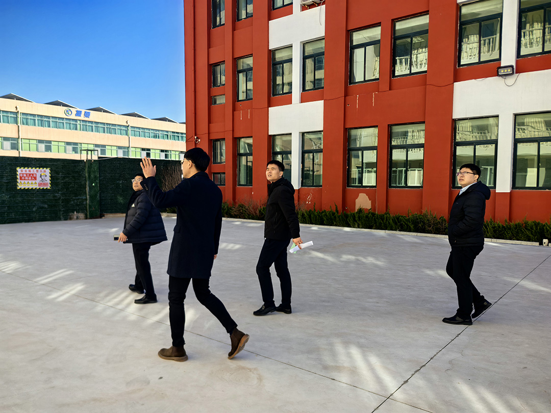 躬身督战,明德职专精研备战省级校园安全核验